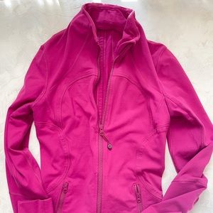 Lululemon Hot Pink define Jacket